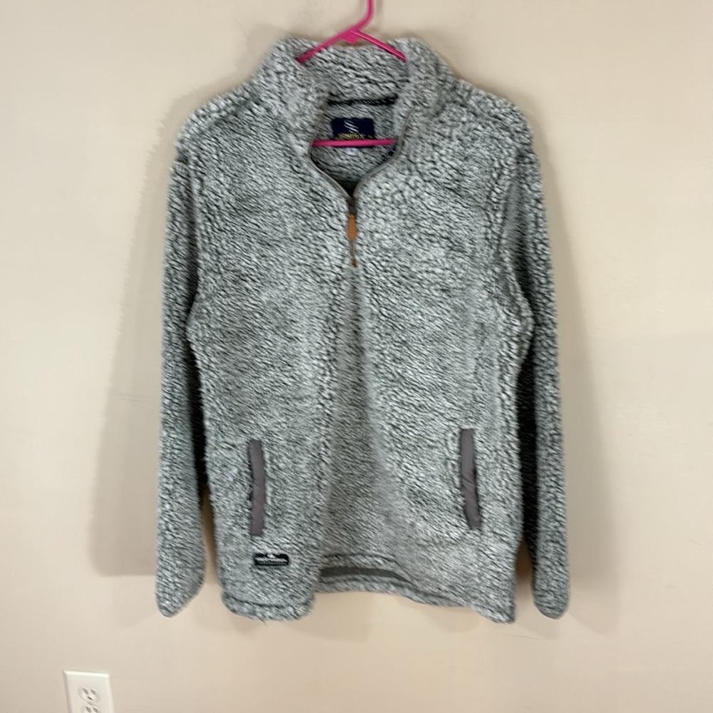 Simply Southern Faux Shearling 1/4 Zip Jacket Size Medium